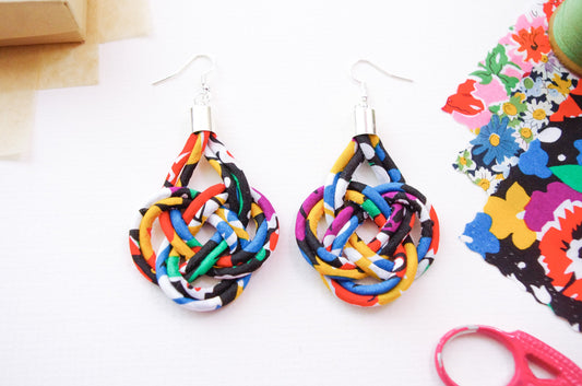 Basket Knot Earrings - Gloria Lomo