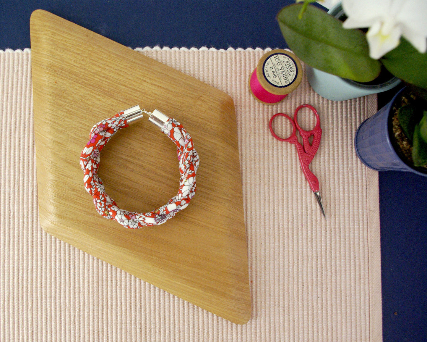 Braid Bangle - June's Meadow