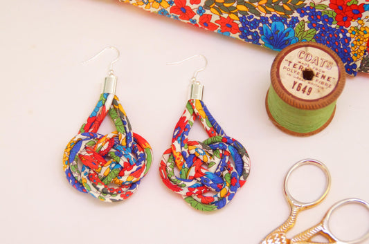 Basket Knot Earrings - Margaret Annie