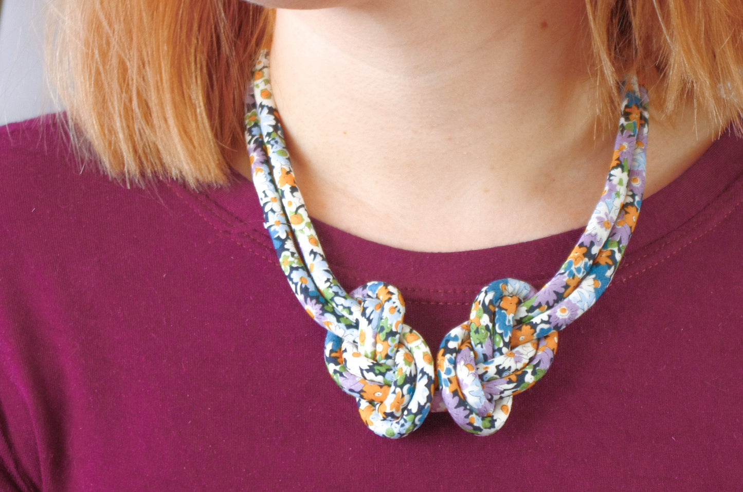 Eight Knot Necklace - Libby