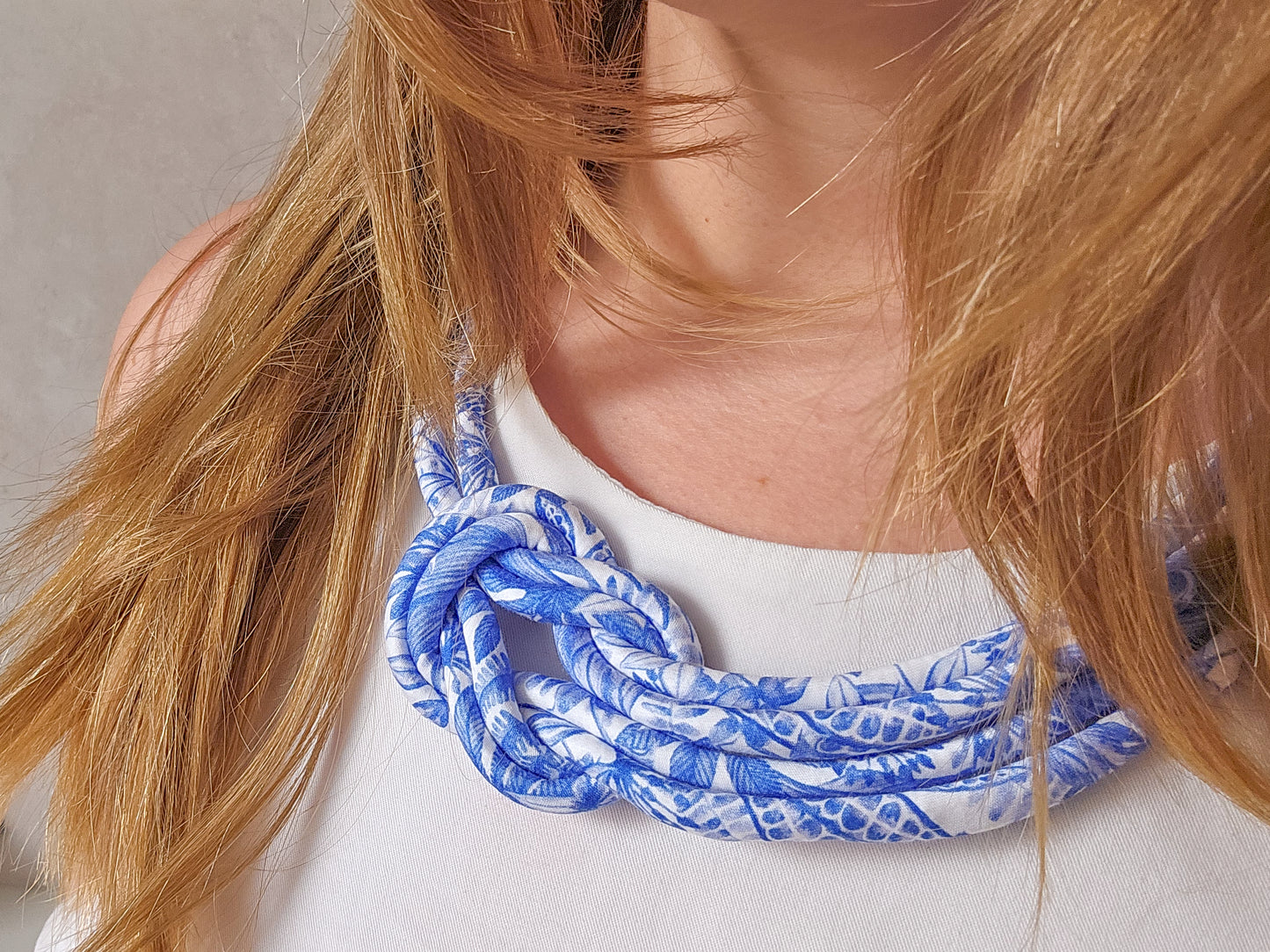 Reef Knot Necklace - Forest