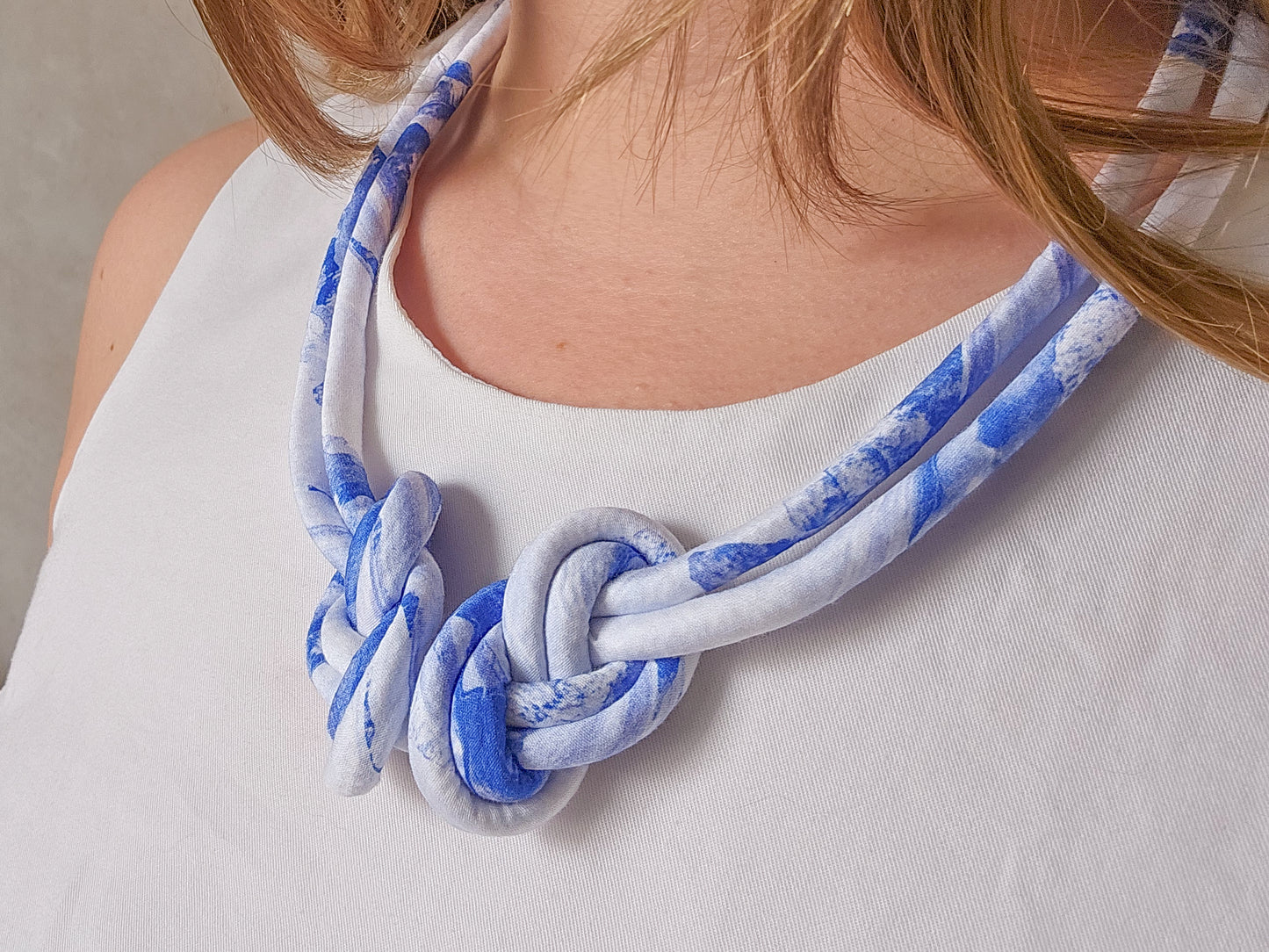 Eight Knot Necklace - Sea