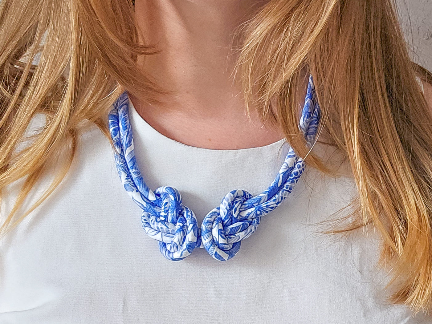 Eight Knot Necklace - Forest
