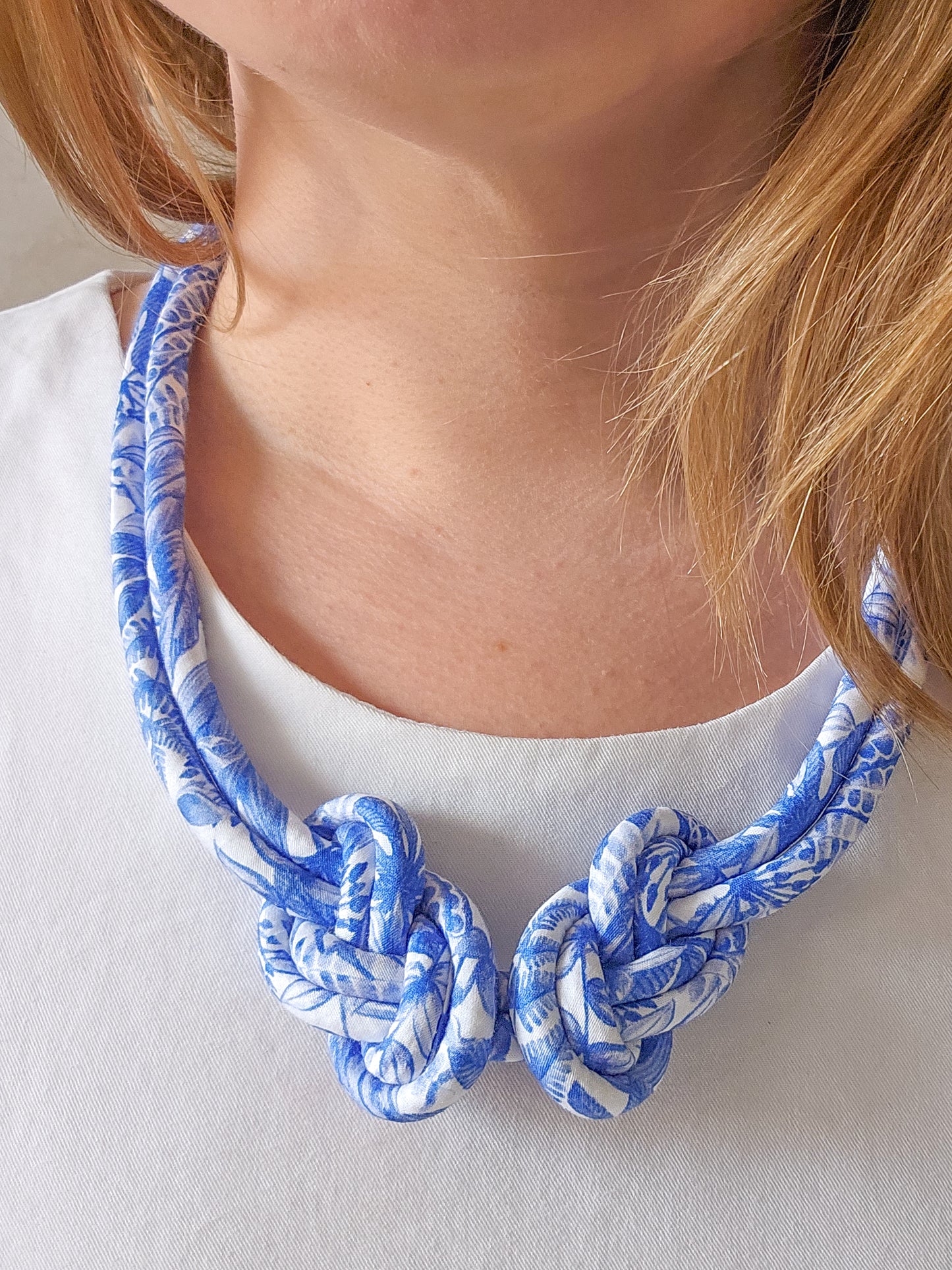 Eight Knot Necklace - Forest