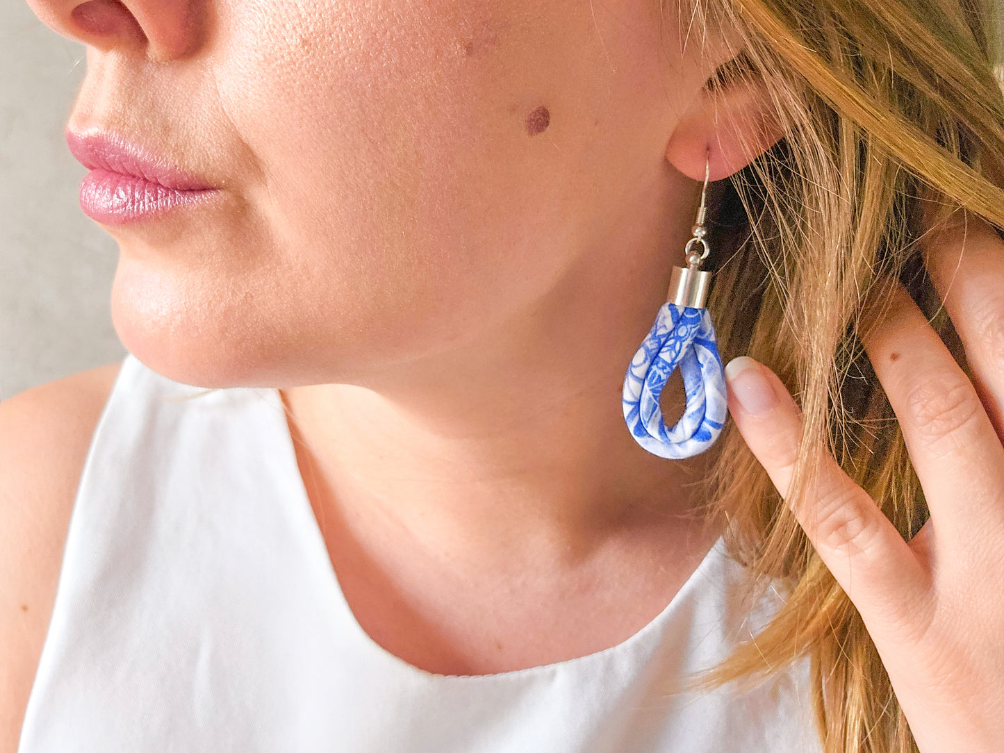 Teardrop Earrings - City