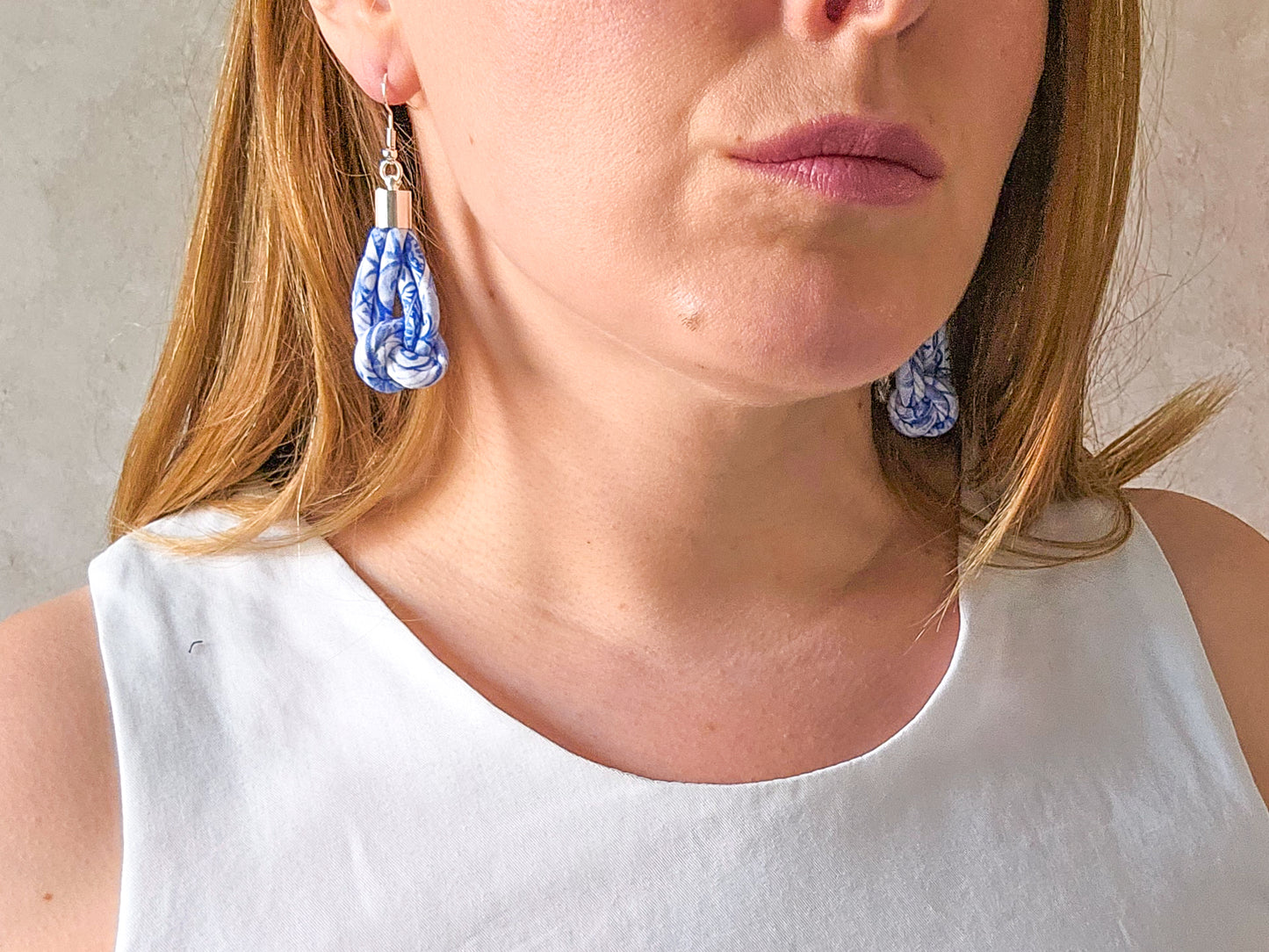 Knot Earrings - City