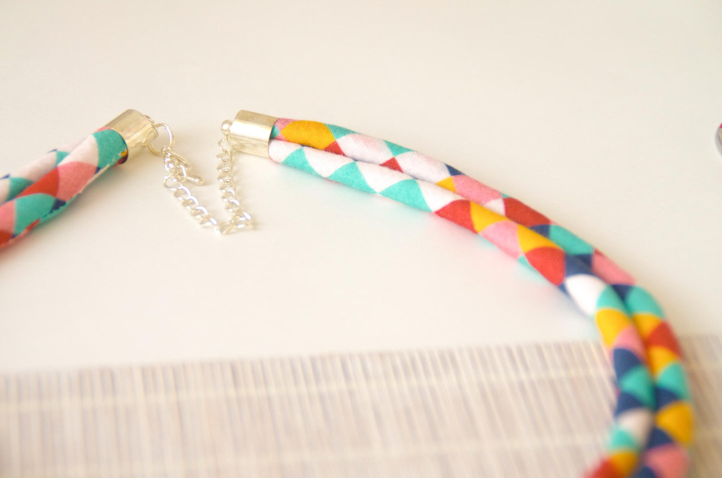 Eight Knot Necklace - Harlequin