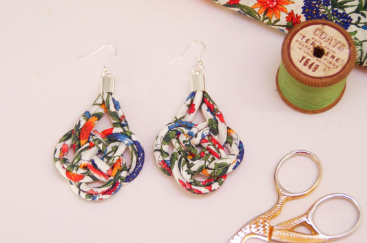 Basket Knot Earrings - Rachel
