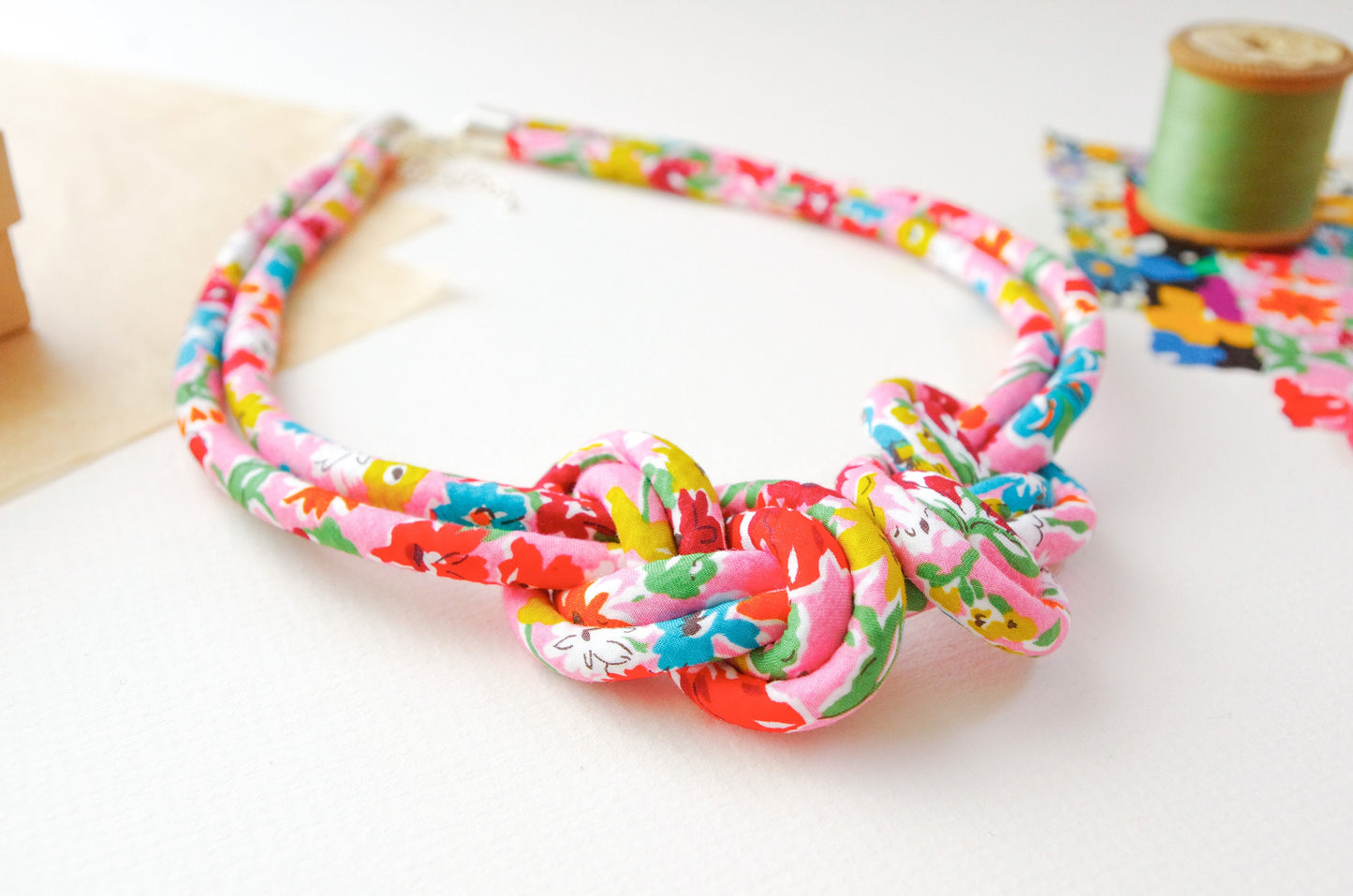 Eight Knot Necklace - California Bloom