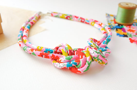 Eight Knot Necklace - California Bloom
