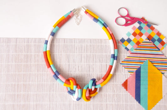 Eight Knot Necklace - Deck Chair