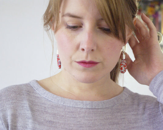 Teardrop Earrings - June's Meadow