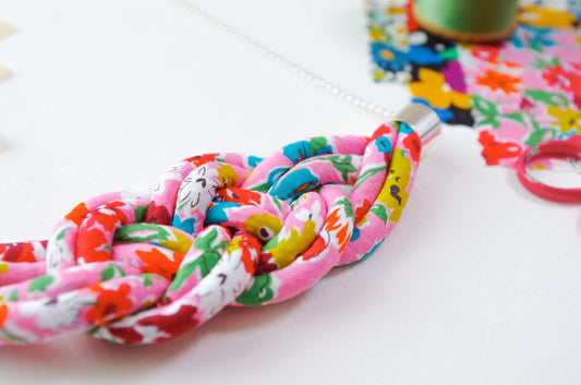 Josephine Knot Pendant - California Bloom