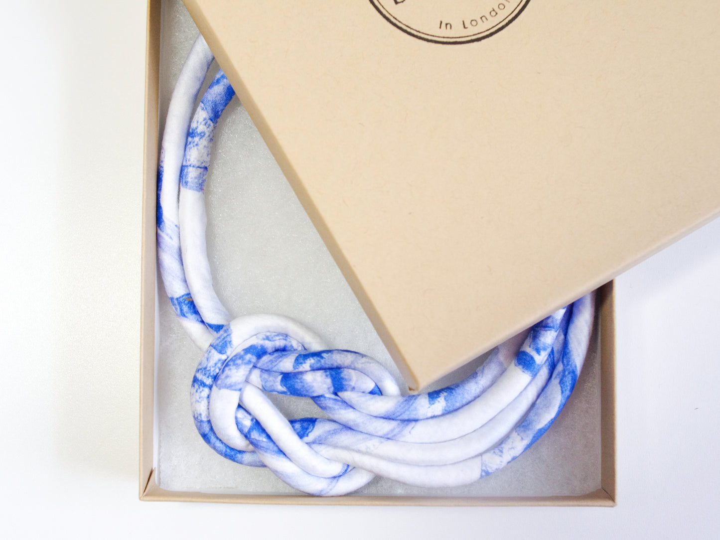 Reef Knot Necklace - Sea