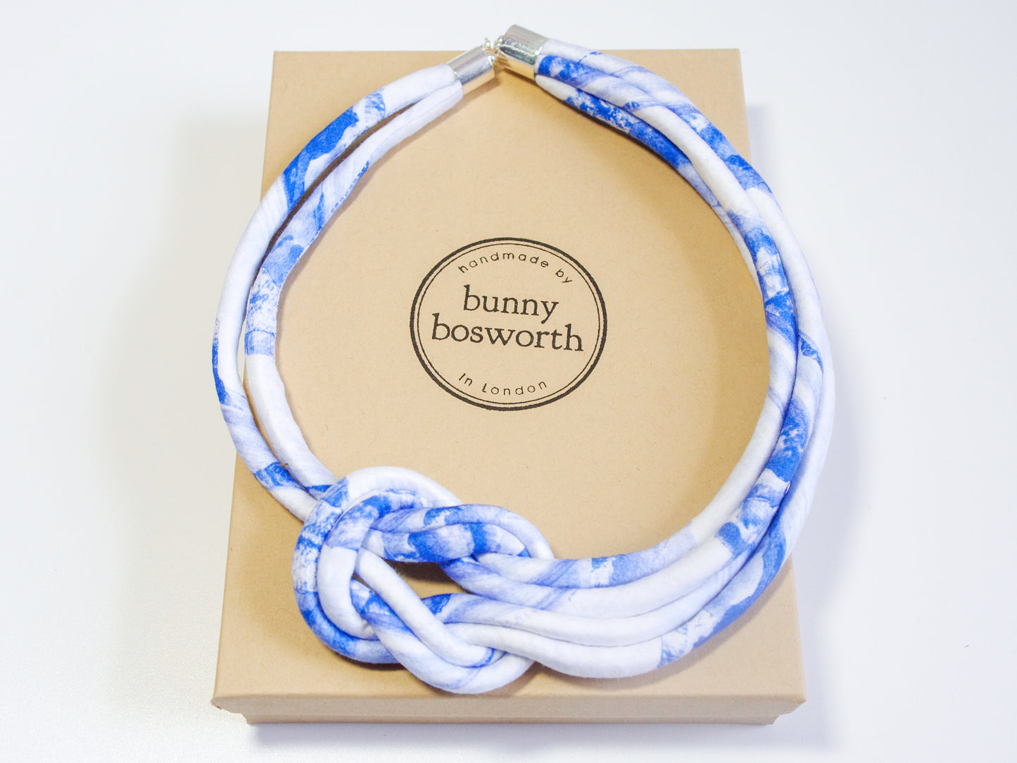 Reef Knot Necklace - Sea