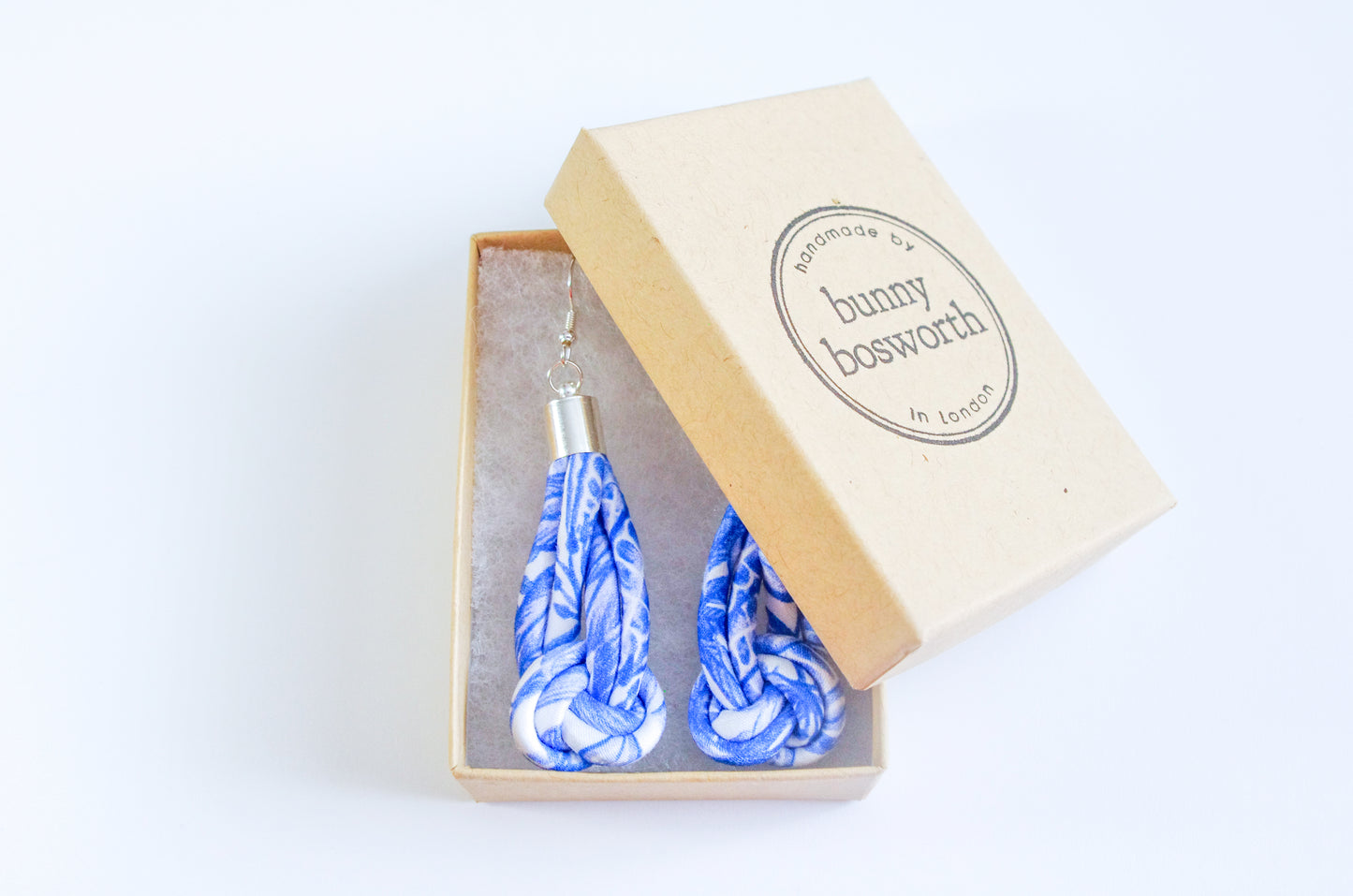 Knot Earrings - Forest