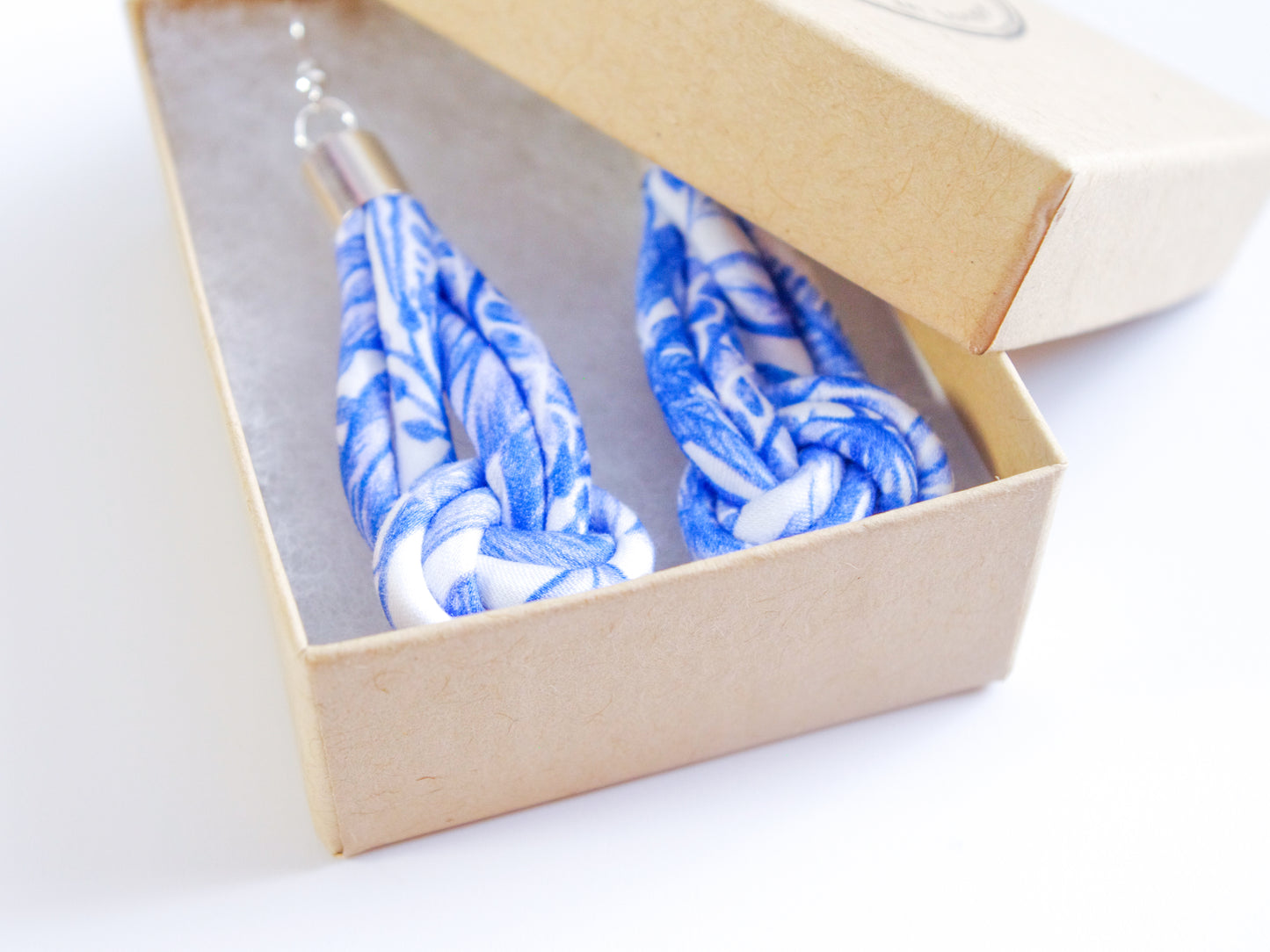 Knot Earrings - Forest