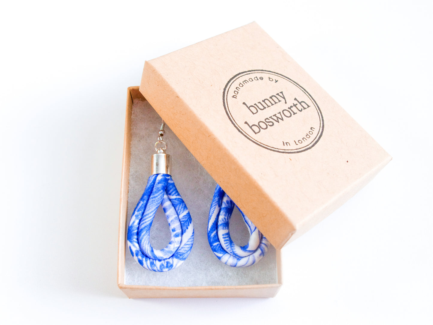 Teardrop Earrings - Forest