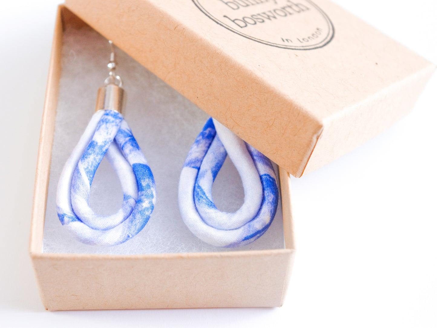Teardrop Earrings - Sea