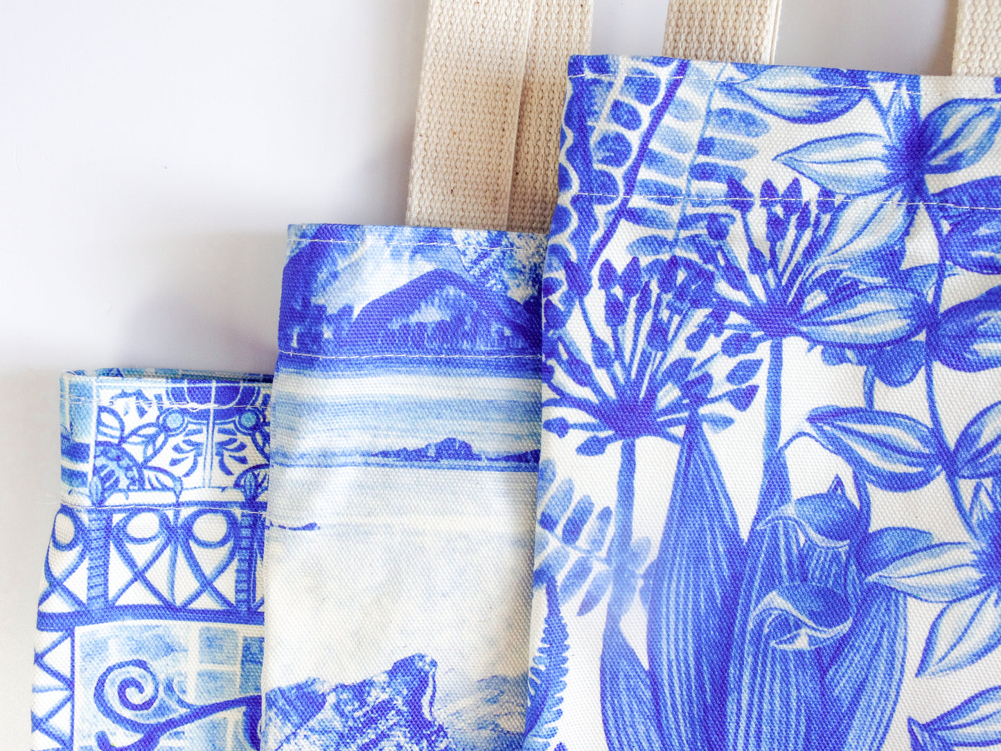 Cotton Tote Bag - Sea