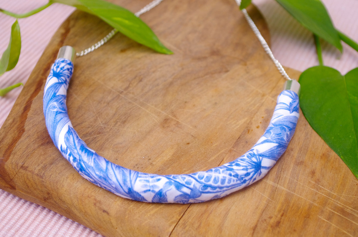 Chunky Rope Pendant - Forest