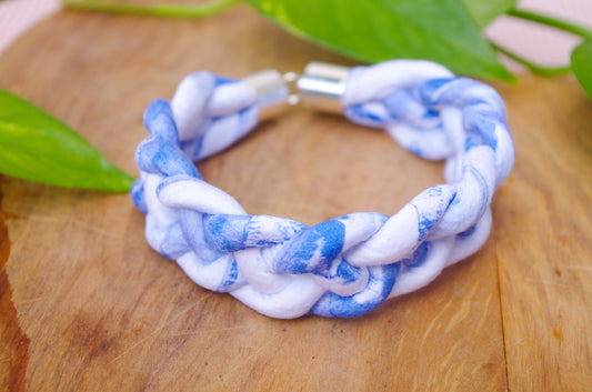 Braid Bangle - Sea