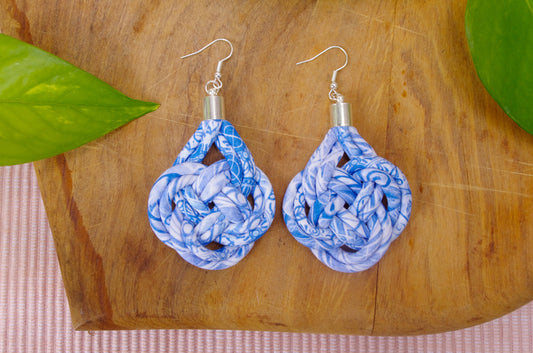 Basket Knot Earrings - City