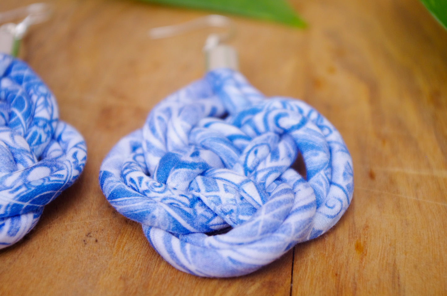 Basket Knot Earrings - City