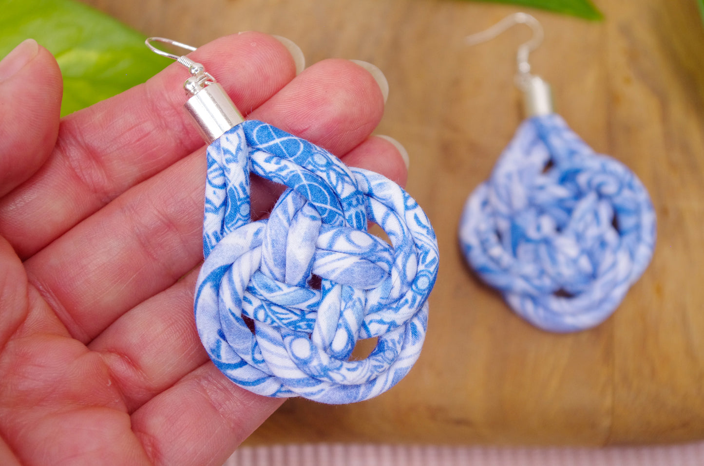 Basket Knot Earrings - City
