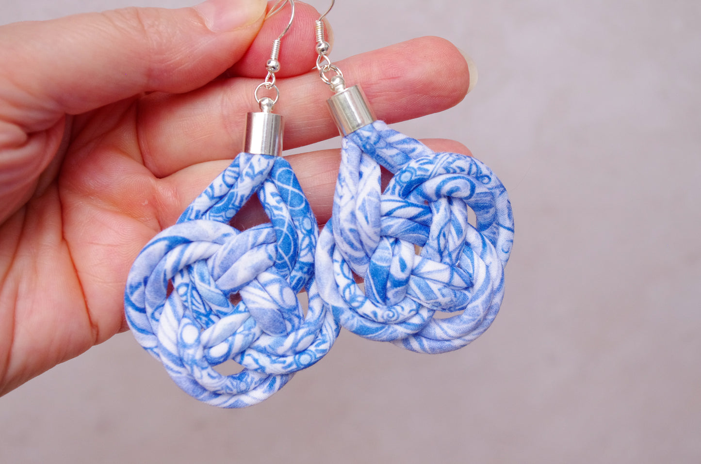Basket Knot Earrings - City