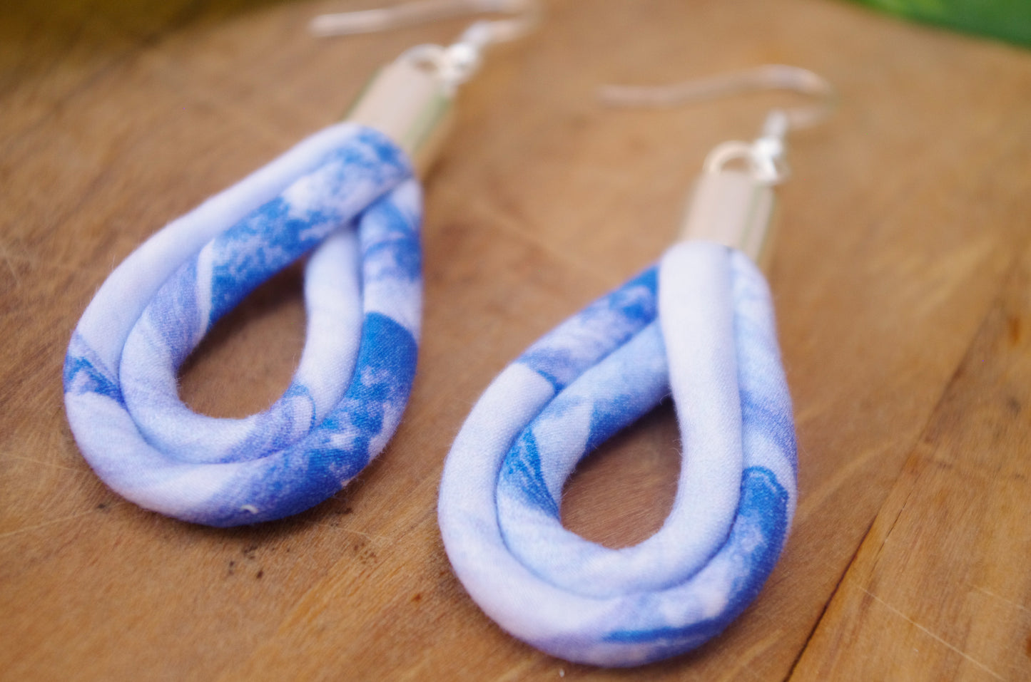 Teardrop Earrings - Sea