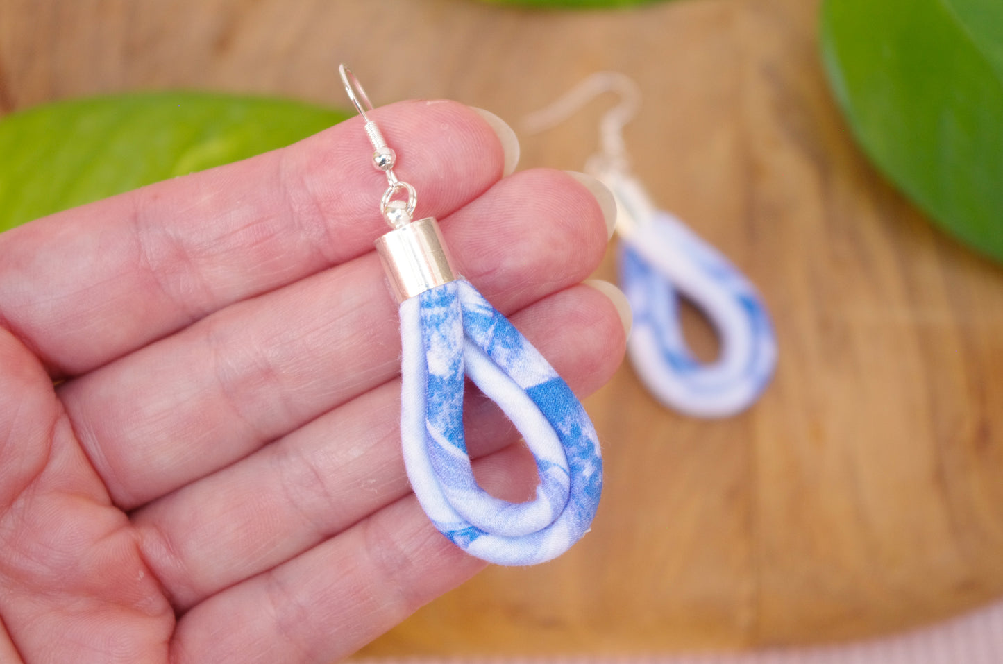 Teardrop Earrings - Sea