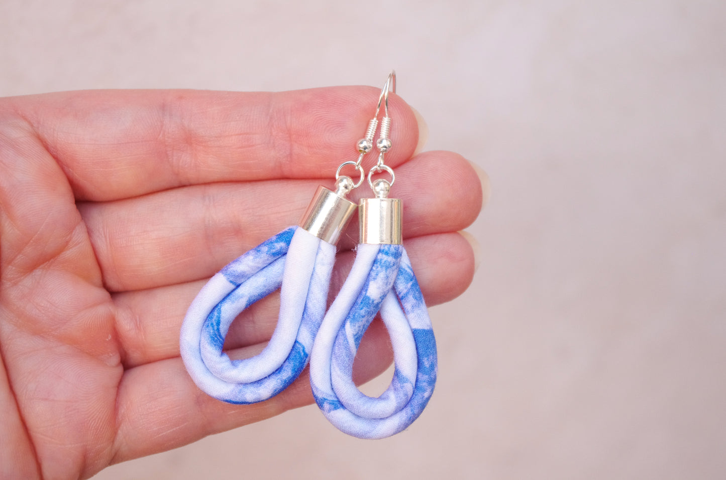 Teardrop Earrings - Sea