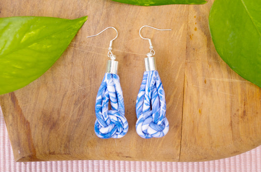 Knot Earrings - Forest