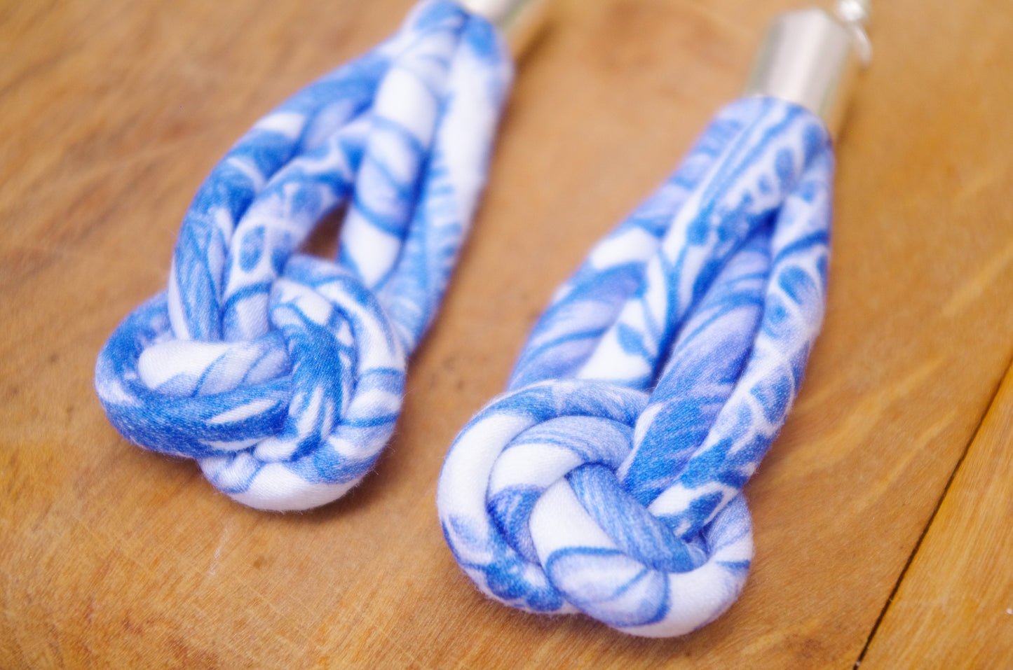 Knot Earrings - Forest