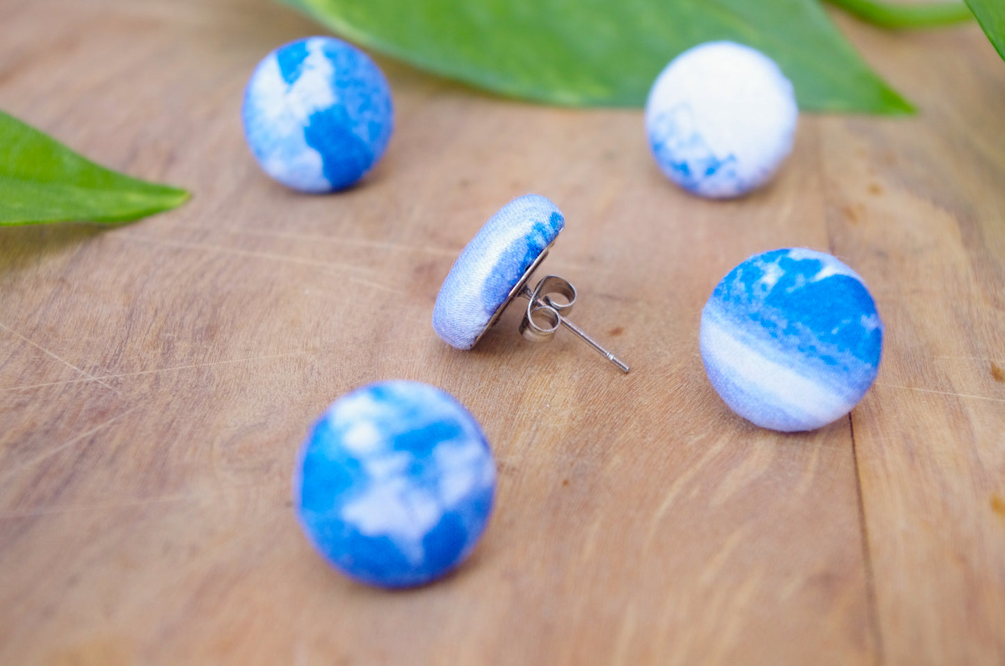Stud Earrings - Sea