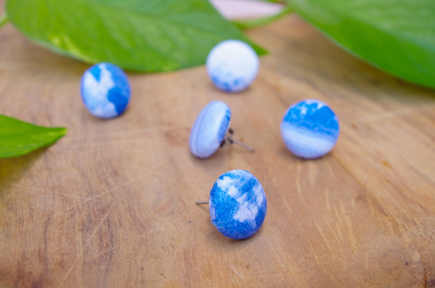 Stud Earrings - Sea