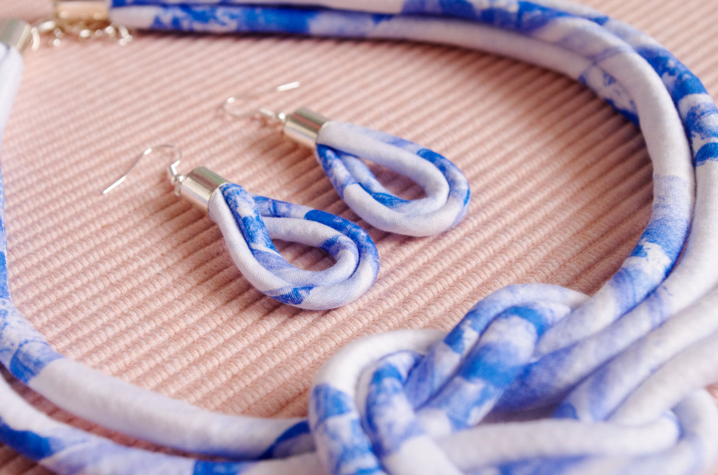 Reef Knot Necklace - Sea