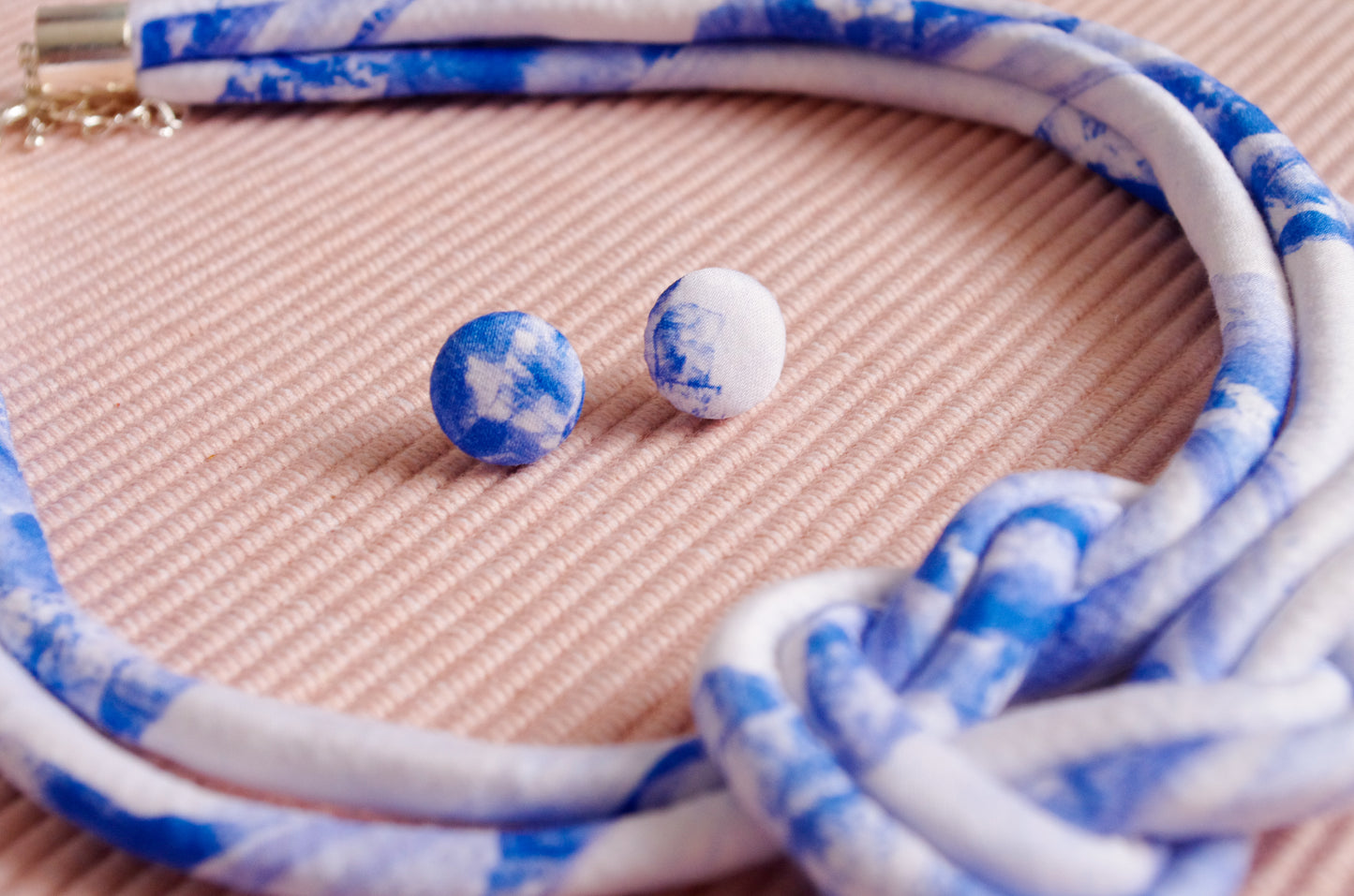 Reef Knot Necklace - Sea