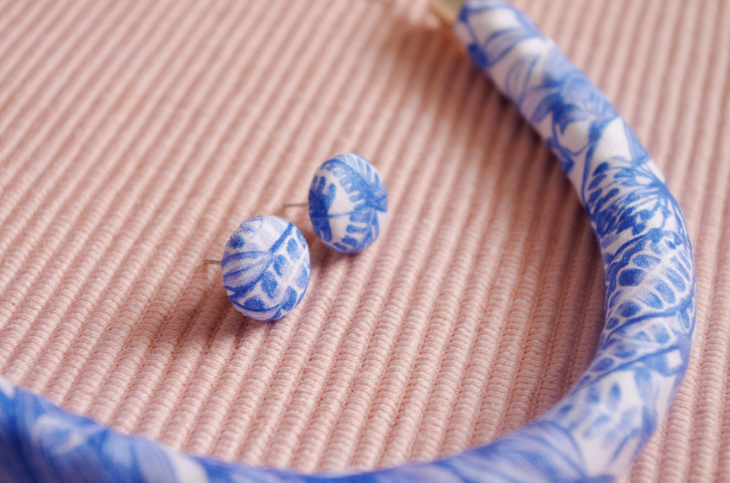 Chunky Rope Pendant - Forest