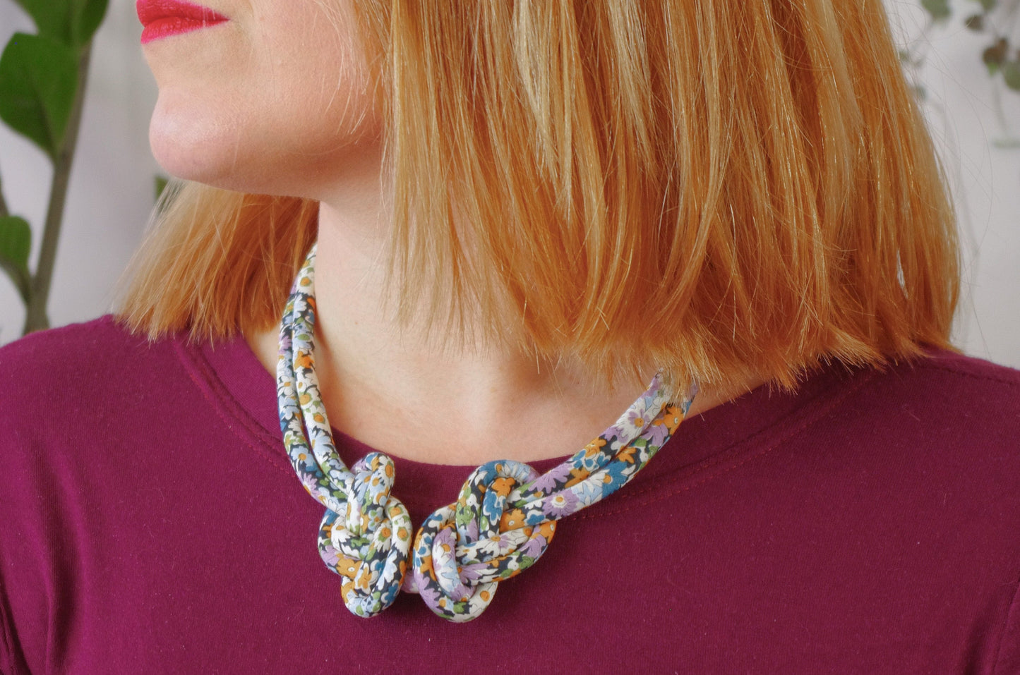 Eight Knot Necklace - Libby