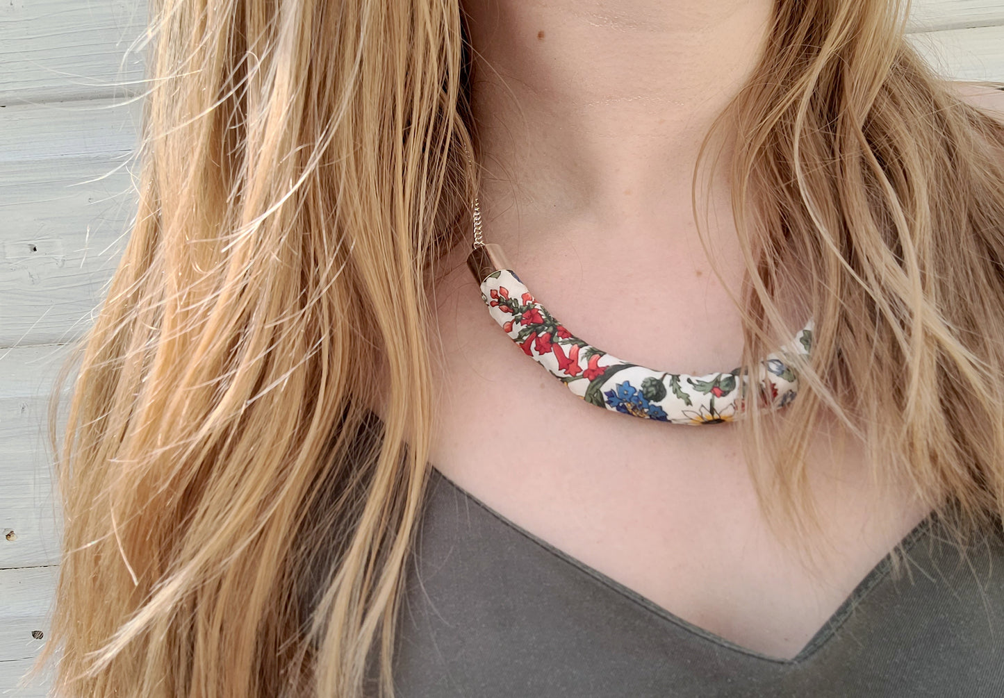 Chunky Rope Pendant - Rachel