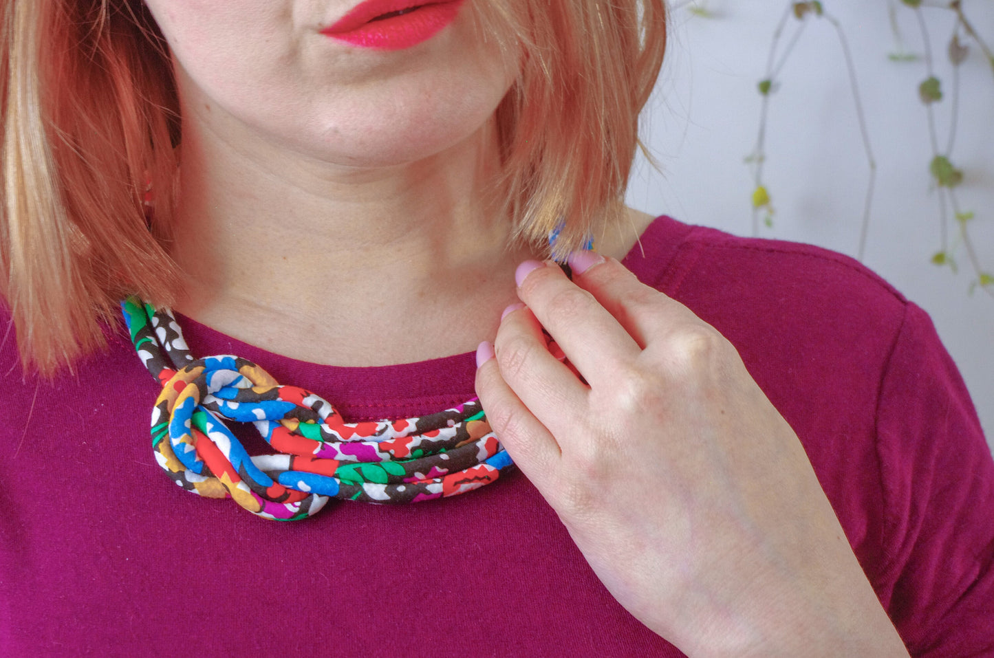 Reef Knot Necklace - Gloria Lomo