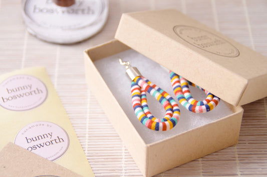 Teardrop Earrings - Candy