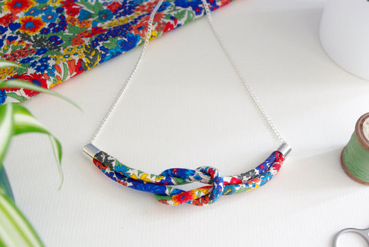 Reef Knot Pendant - Margaret Annie