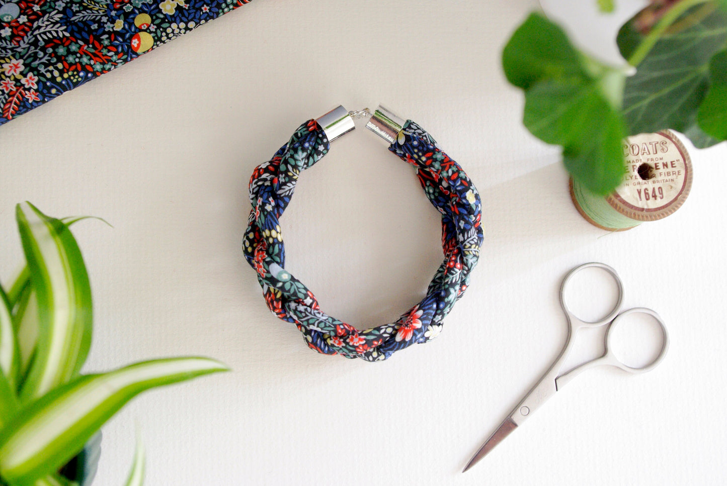 Braid Bangle - Elderberry