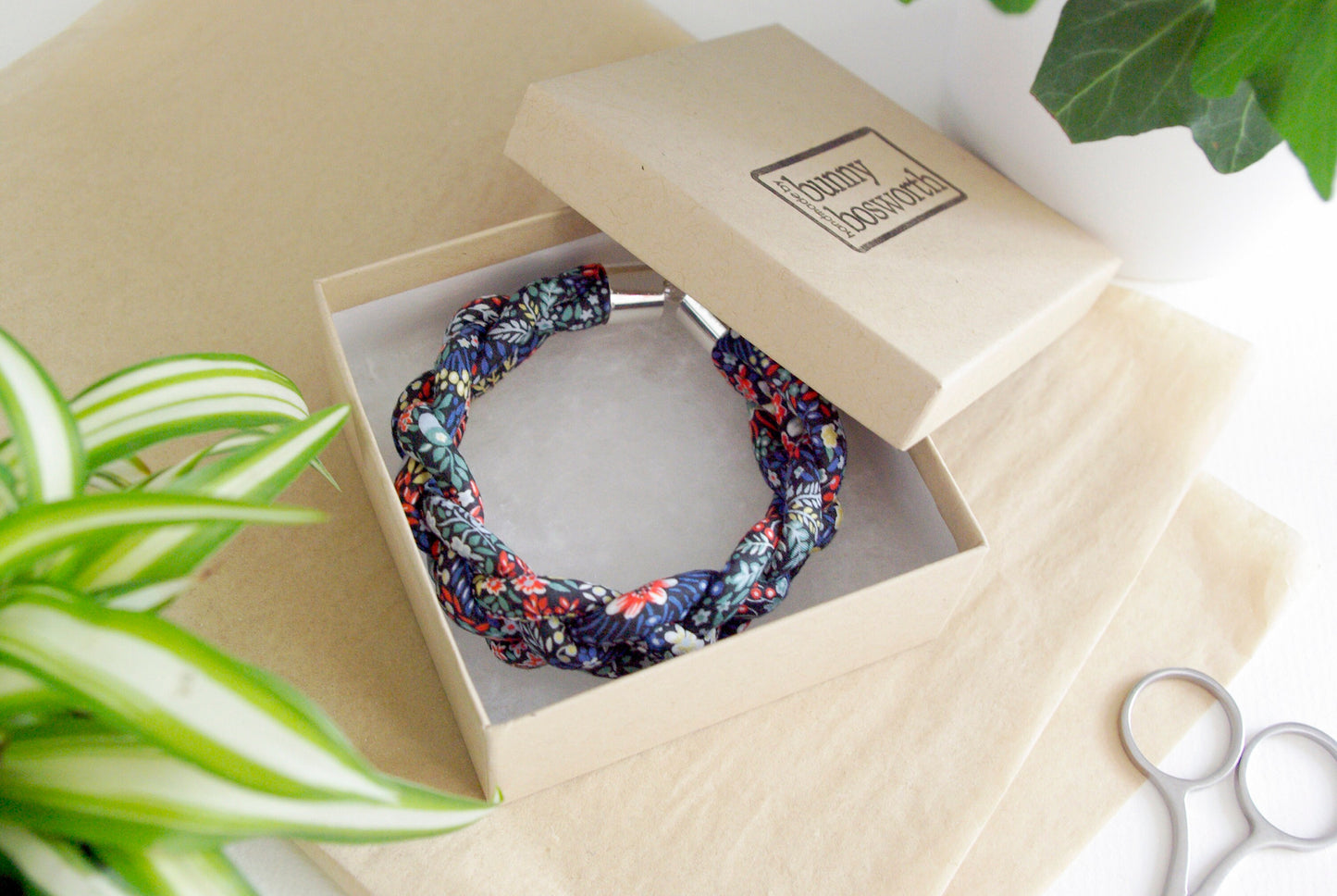 Braid Bangle - Elderberry