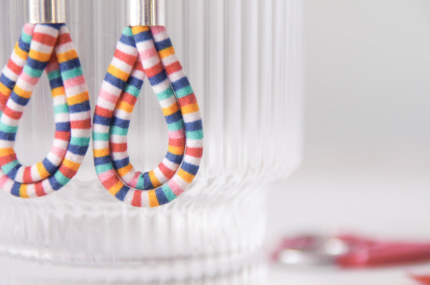 Teardrop Earrings - Candy