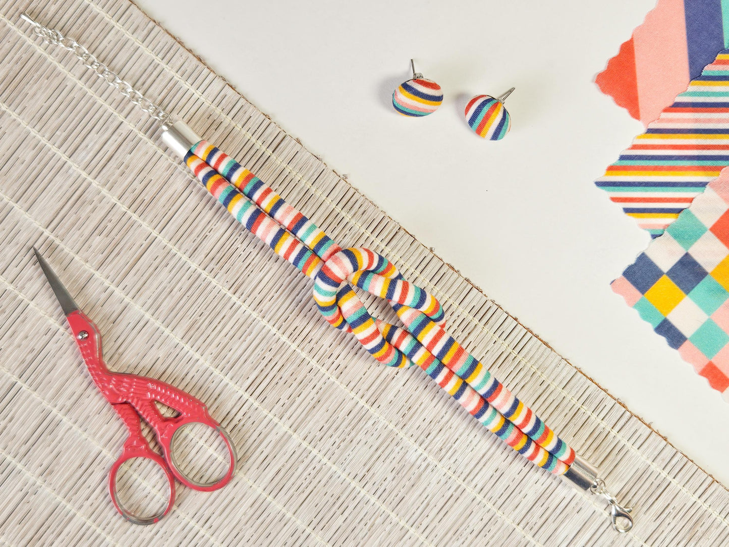 Reef Knot Bracelet - Candy