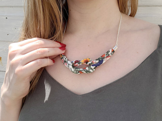 Reef Knot Pendant - Rachel